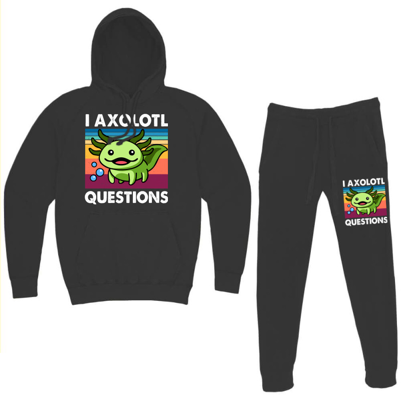 Cute Axolotl Shirt Funny I Axolotl Questions Salam Hoodie & Jogger Set | Artistshot