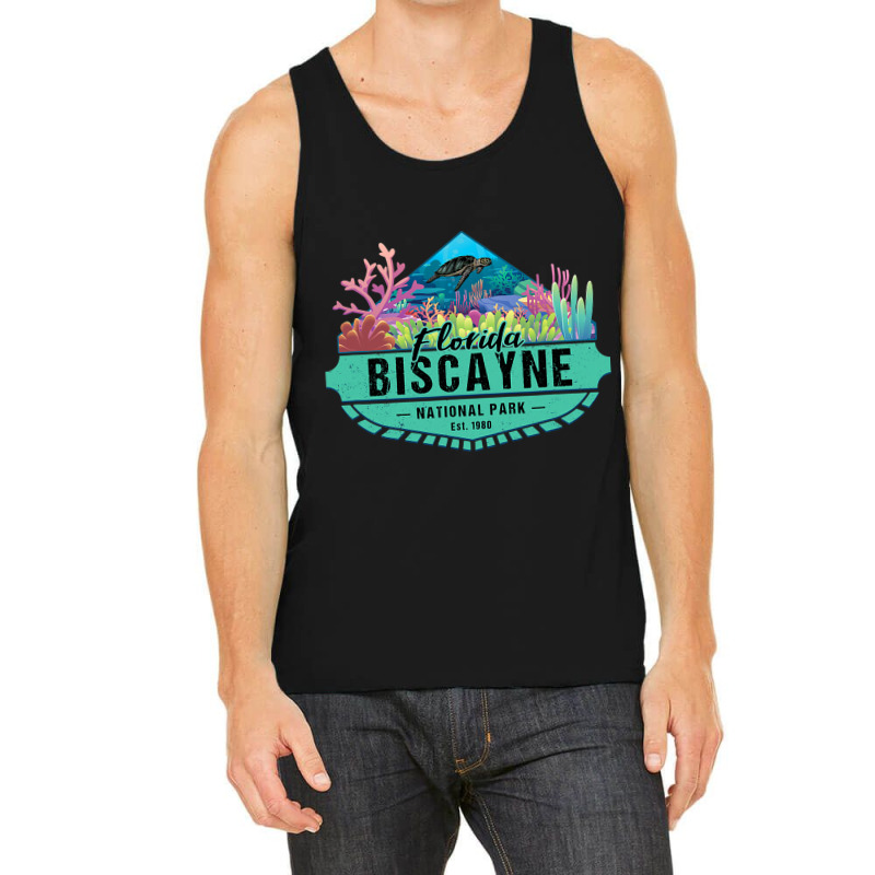 Biscayne National Park Florida Usa Coral Reef Sea  Tank Top | Artistshot