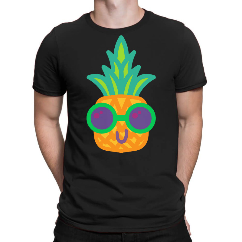 Tropical Fruit T  Shirt Pineapple At Sea T  Shirt T-shirt | Artistshot