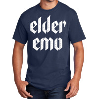 Elder Emo. For Old Fans Of Emo Music. Alternative Scene T Shirt Basic T-shirt | Artistshot