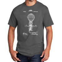 Flying Machine 1910 Patent, The Flying Machine 1910 Patent, Flying Mac Basic T-shirt | Artistshot