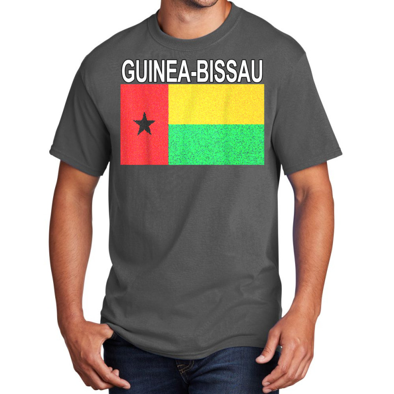 Guinea Bissau Flag Artistic Design T Shirt Basic T-shirt | Artistshot