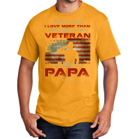 Veteran Veterans Day The Only Thing I Love More Than Being A Veteran P Basic T-shirt | Artistshot