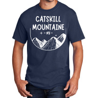 Cat Skill Mountain New York Basic T-shirt | Artistshot