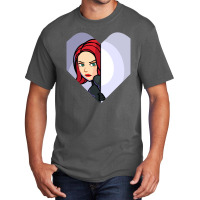 Chibi L Female Basic T-shirt | Artistshot