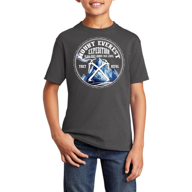 The Official Mount Everest Expedition Mt Everest T Shirt Basic Youth T-shirt by gellisjkbegayphe | Artistshot