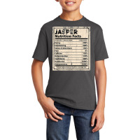 Jasper Nutrition Facts Funny Name Humor Nickname T Shirt Basic Youth T-shirt | Artistshot