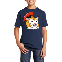 Cat In Roman Helmet T Shirt Basic Youth T-shirt | Artistshot