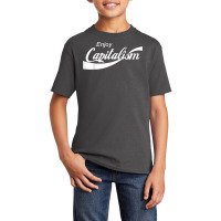 Enjoy Capitalism For American Entrepreneur Money T Shirt Basic Youth T-shirt | Artistshot