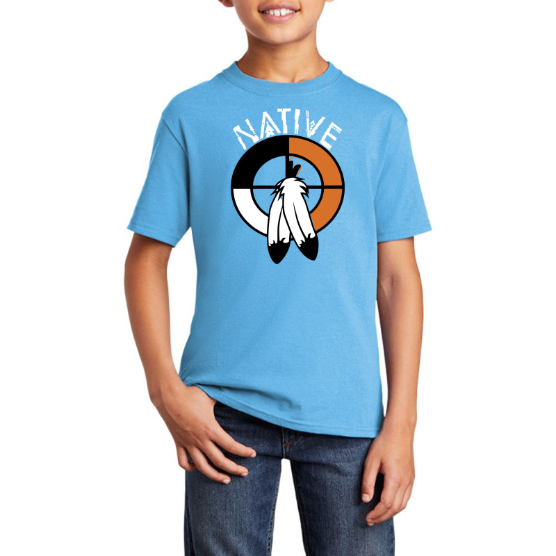 Native American   Medicine Wheel Native American Basic Youth T-shirt by artsbymnd | Artistshot