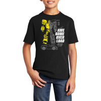 Transformers Bumblebee Awesome Overload Split Premium T Shirt Basic Youth T-shirt | Artistshot