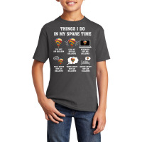 Things I Do In My Spare Time Hot Air Balloon Flying Balloons T Shirt Basic Youth T-shirt | Artistshot