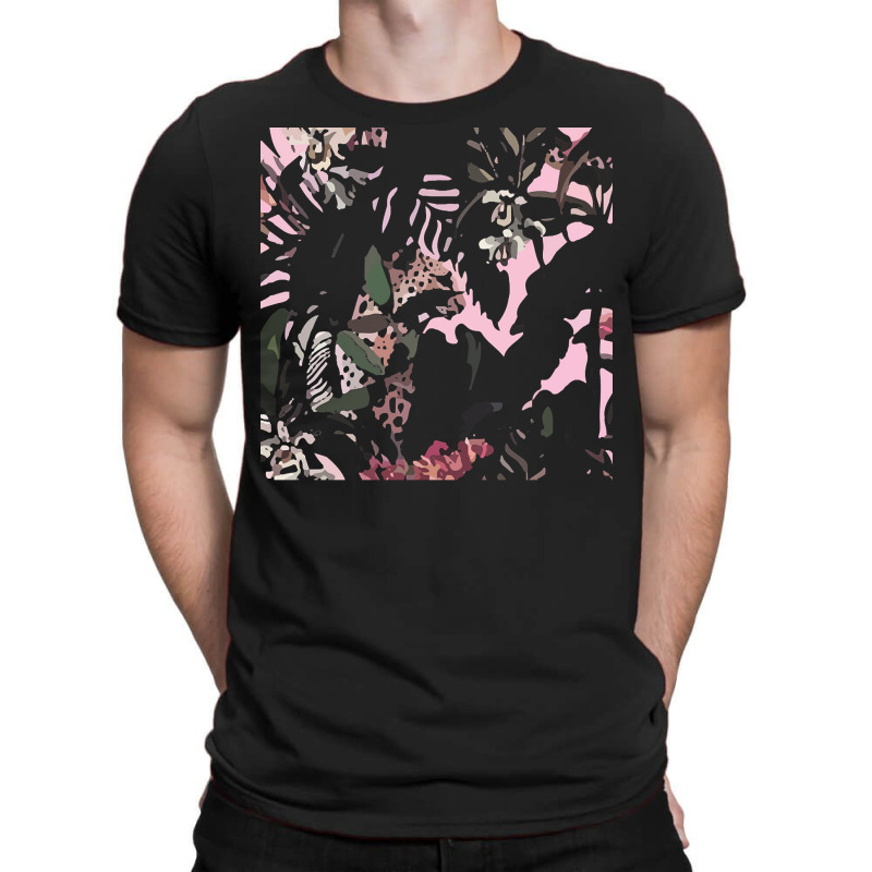 Tropical T  Shirt Tropical Bright Shrimp Flower T  Shirt T-shirt | Artistshot