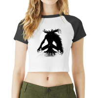 Time To Hunt Raglan Crop Top | Artistshot