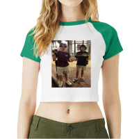 Sturniolo Triplets Tick Tock Cool Raglan Crop Top | Artistshot