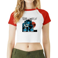 Blue Skies Tim Timebomb Raglan Crop Top | Artistshot