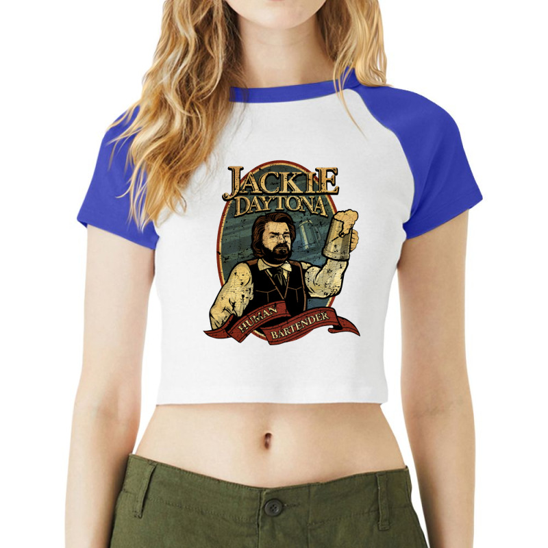 Trending What We Do In The Shadows Jackie Daytona Beer Gift For Fan Raglan Crop Top by Berrios Crisp | Artistshot