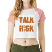 Debate Expert Talk At Your Own Risk Debate Arguments T Shirt Raglan Crop Top | Artistshot