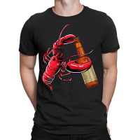 Beer Lover Lobster Drinks Beer T-shirt | Artistshot