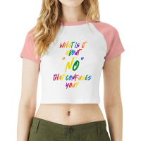 What Is It About Hipster Raglan Crop Top | Artistshot