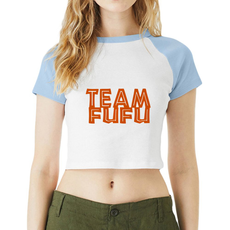 Team Fufu, African Food Lover Design. Raglan Crop Top by thanhtran | Artistshot