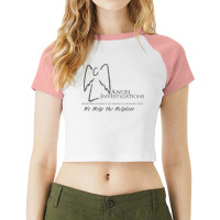 Angel Investigations Raglan Crop Top | Artistshot