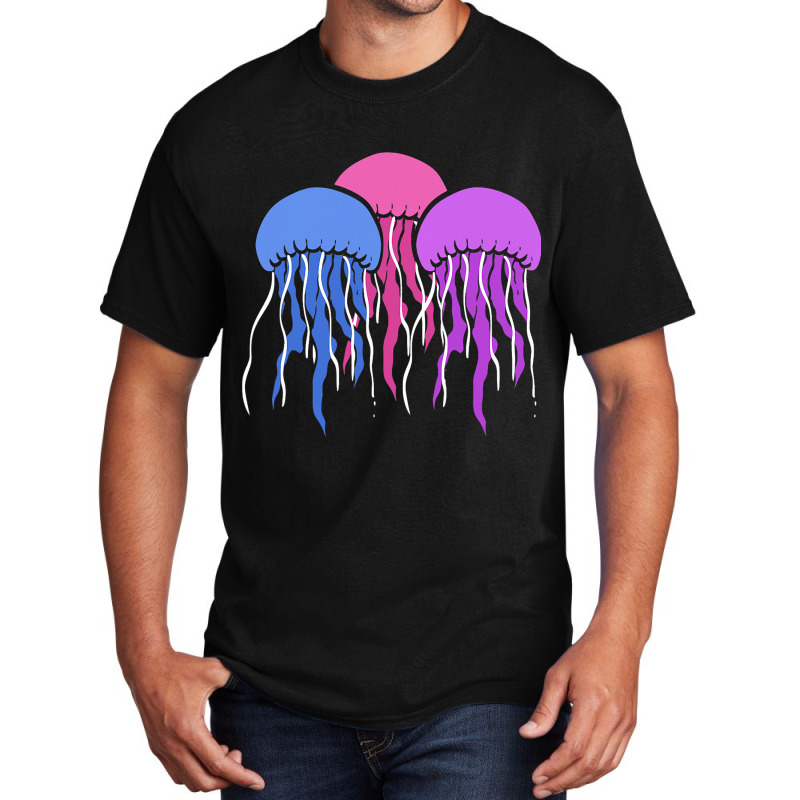 Colorful Jellyfish Fisherman Or Nature Lover Basic T-shirt | Artistshot