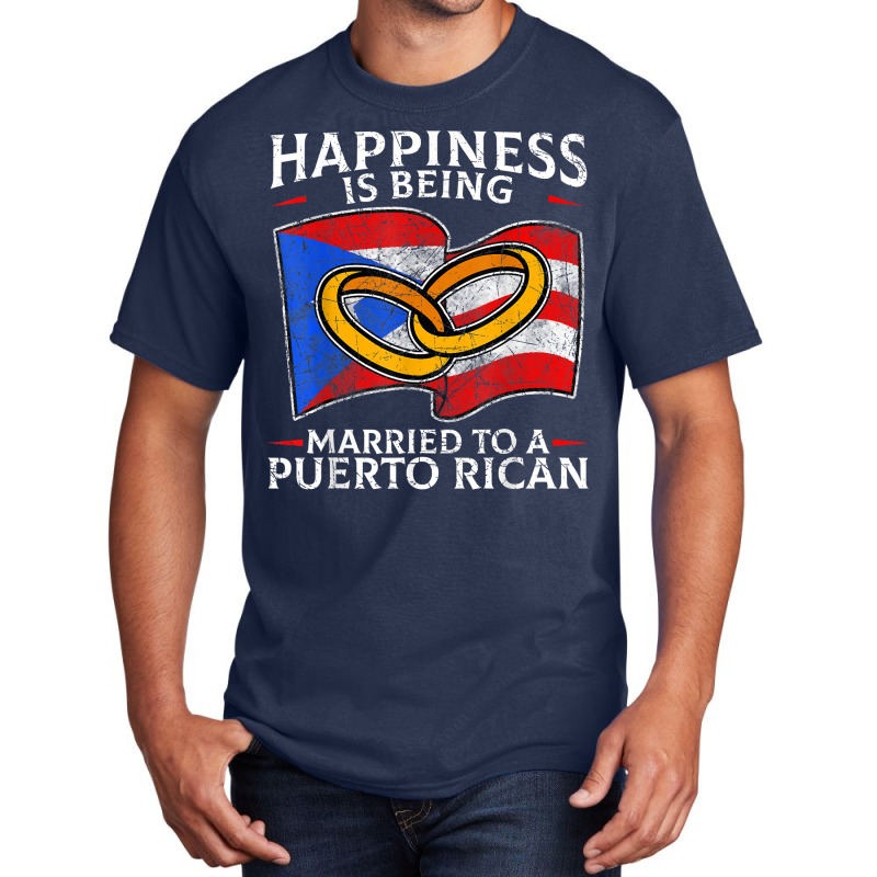 Puerto Rican Wedding Commonwealth Of Puerto Rico Pr T Shirt Basic T-shirt | Artistshot