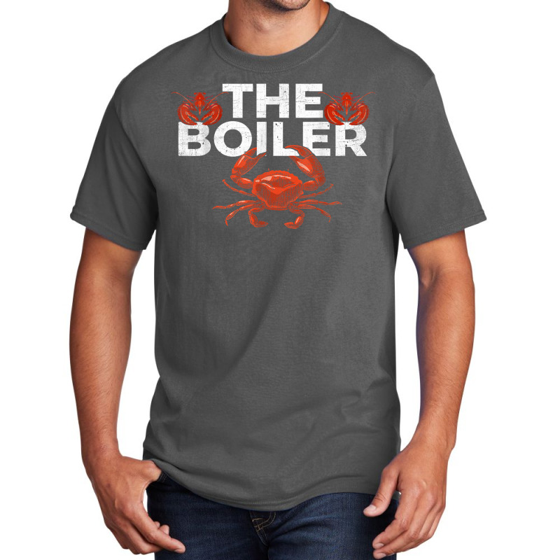 The Boiler   Funny Crab & Lobster Boil Chef T Shirt Basic T-shirt | Artistshot