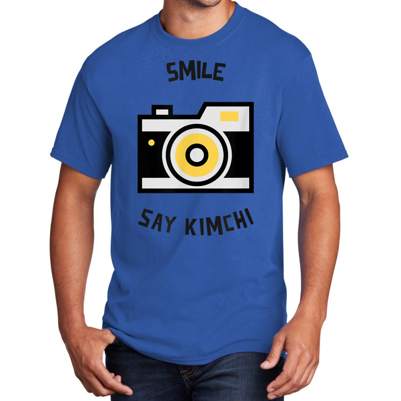 Smile Say Kimchi T Shirt Basic T-shirt | Artistshot