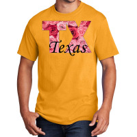 Tx Roses Texas Pride State T Shirt Basic T-shirt | Artistshot