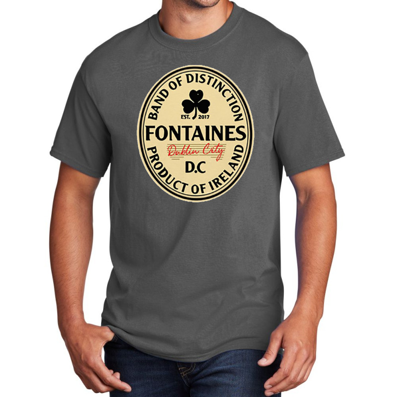 Decal Fontaines Dc Basic T-shirt | Artistshot