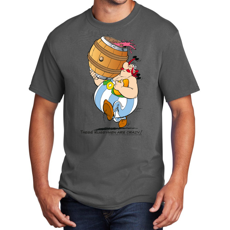 Asterix & Obelix These Rugbymen Basic T-shirt by BentonWehrle | Artistshot