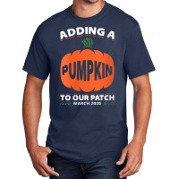 Womens Adding A Pumpkin To Our Patch March 2020 Gift V Neck T Shirt Basic T-shirt | Artistshot