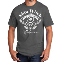 Skin Witch Skincare Lover Halloween Skin Esthetician T Shirt Basic T-shirt | Artistshot