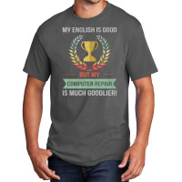 Funny Computer Repair School Or College Subject Design Basic T-shirt | Artistshot