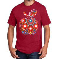 Dot Day Gift T  Shirt Teacher Polka Dot Apple September 15th Internati Basic T-shirt | Artistshot