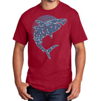 Dot Day T  Shirt Blue Polka Dot Shark September 15th International Dot Basic T-shirt | Artistshot