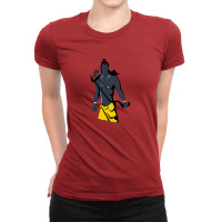 Lord Rama Black Ladies Fitted T-shirt | Artistshot