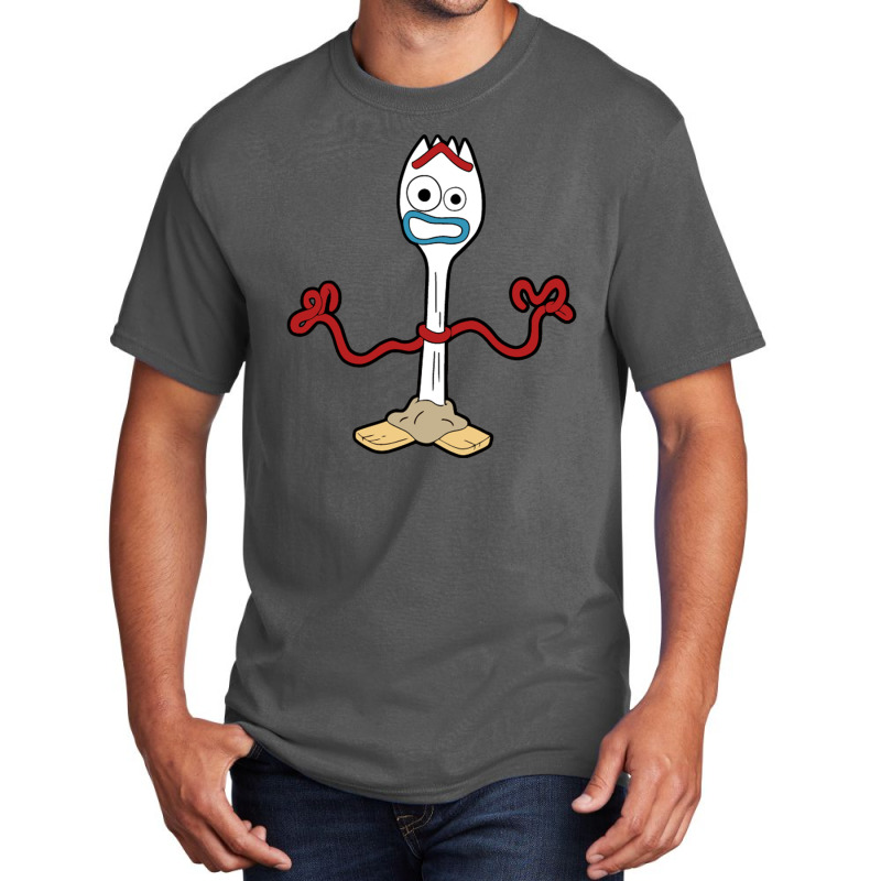 Forky Basic T-shirt by aldishuher | Artistshot