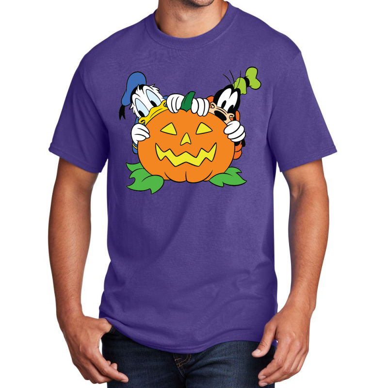 Goofy Halloween Basic T-shirt by aldishuher | Artistshot