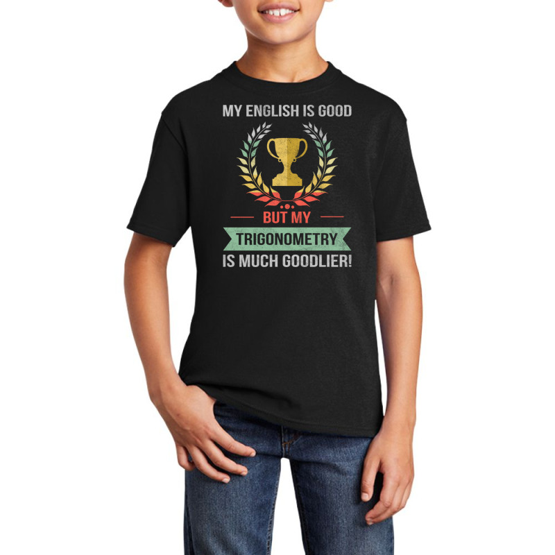 Funny Trigonometry School Or College Subject Design Basic Youth T-shirt | Artistshot