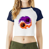 Balance Dice   Dungeon Master Rpg Player   Role Playing Critical Hit Raglan Crop Top | Artistshot