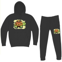 Cartoon Turtle I Sea Turtle I Kids Turtle Hoodie & Jogger Set | Artistshot