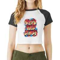 Beautiful Lettering Trending Raglan Crop Top | Artistshot