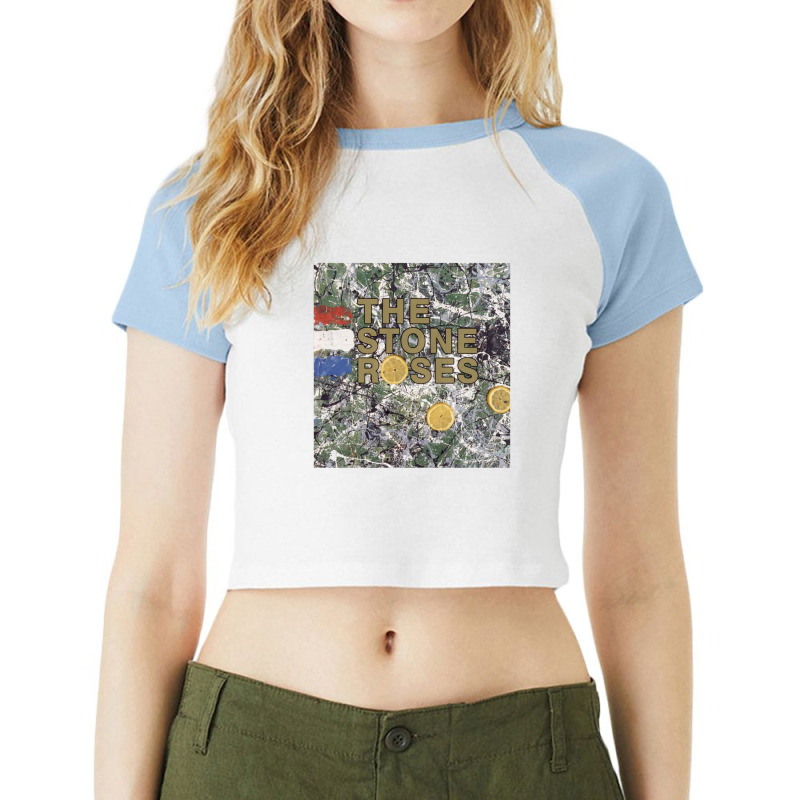 Elephant Stone  The Stone Roses Raglan Crop Top by JustinParkerLaGra | Artistshot