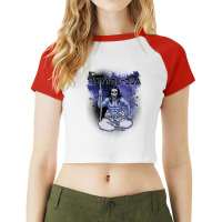 Ghost Samurai  Kon´nichiwa Raglan Crop Top | Artistshot