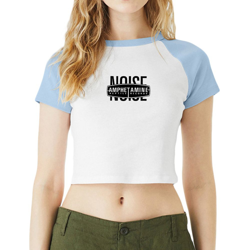 Amphetamine Reptile Raglan Crop Top by TinaCrisp | Artistshot