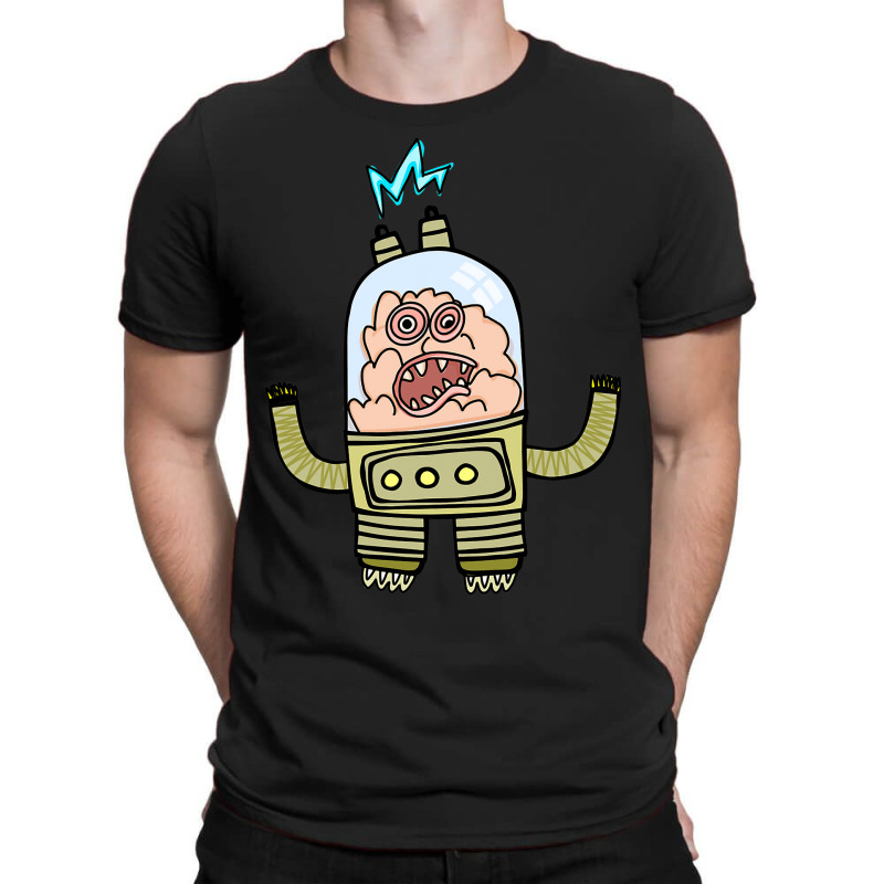 Crazy Alien Robot T-shirt | Artistshot