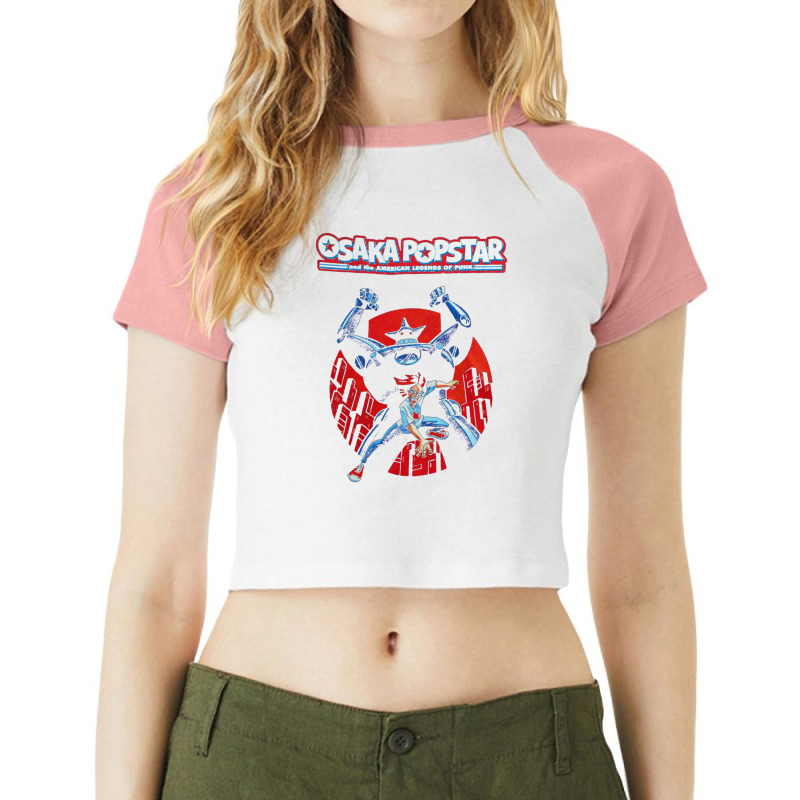 Osaka Popstar Raglan Crop Top by EdieGretchen | Artistshot